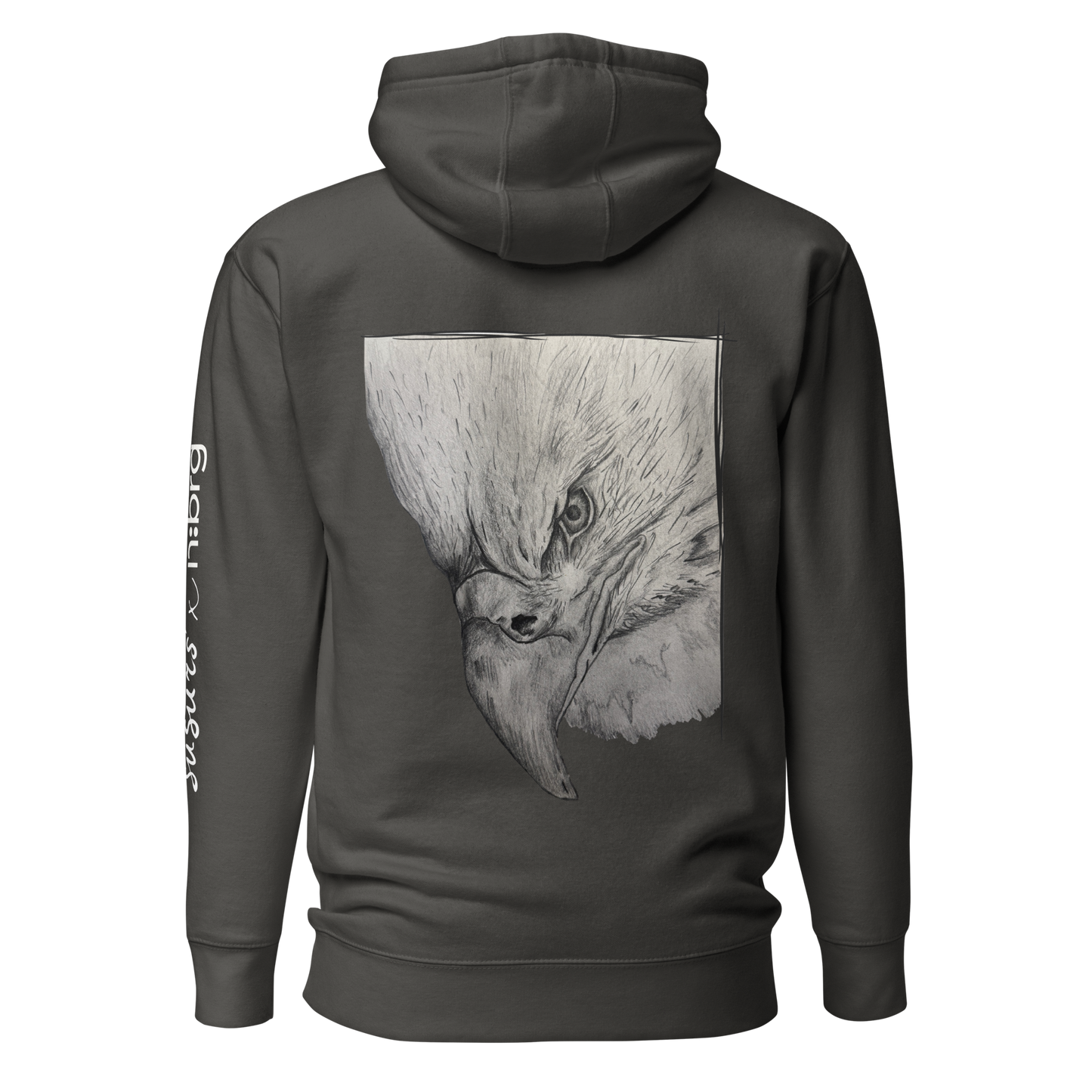 Ērglis | FULL FIT Unisex Premium džemperis ar kapuci