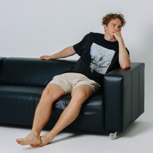 Ērglis | Oversized Kokvilnas t-krekls