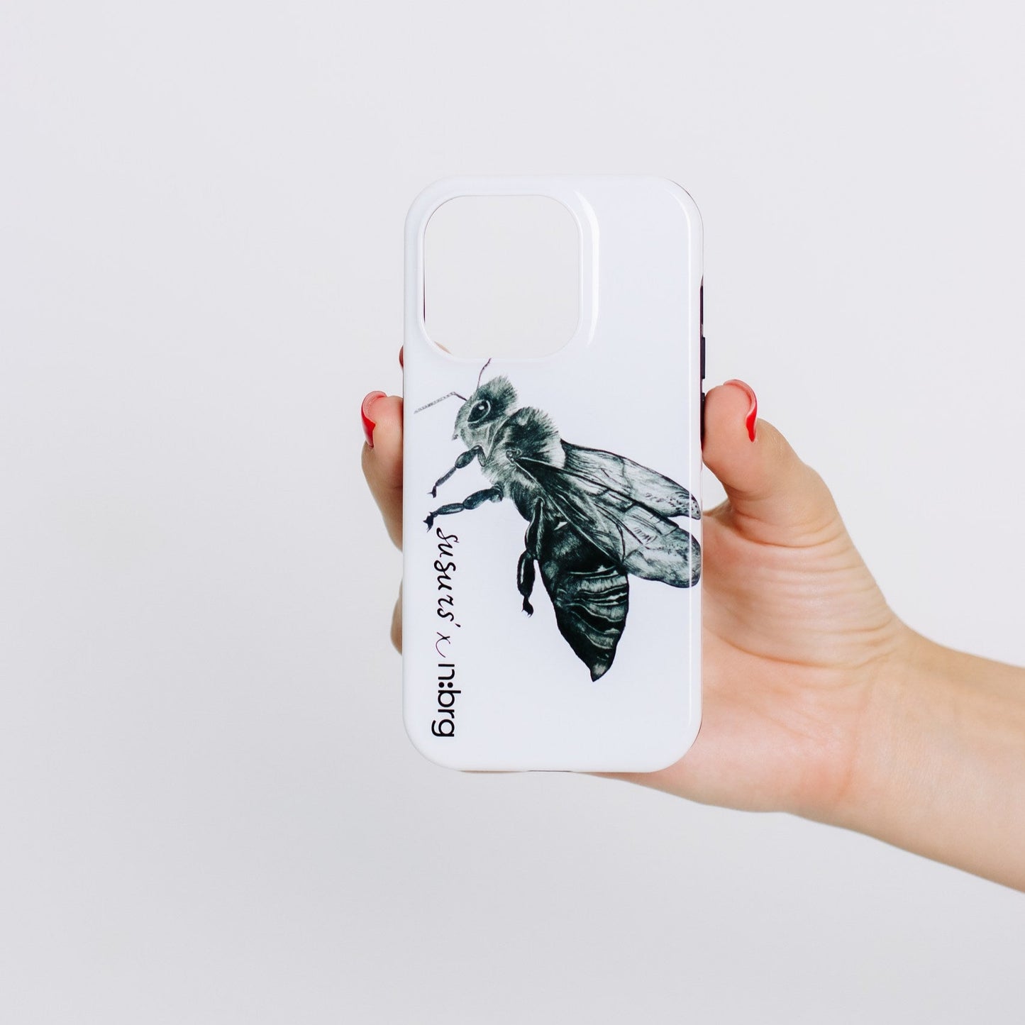 Bee white | android phone protective case
