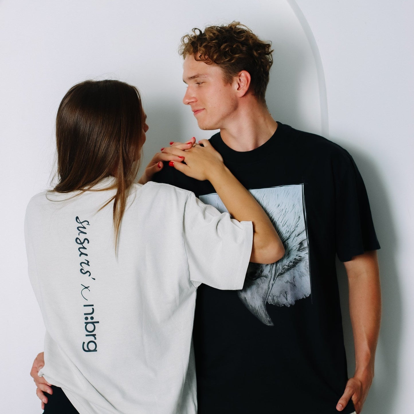 Giraffe | Oversized Cotton T-shirt