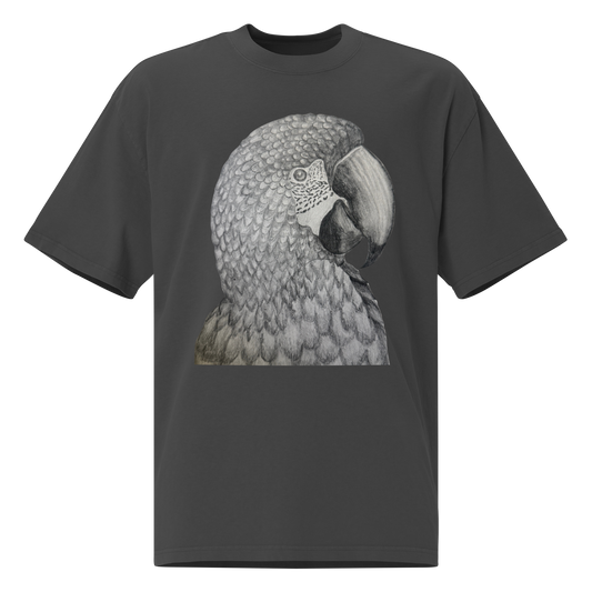 Parrot | Oversized Cotton T-shirt