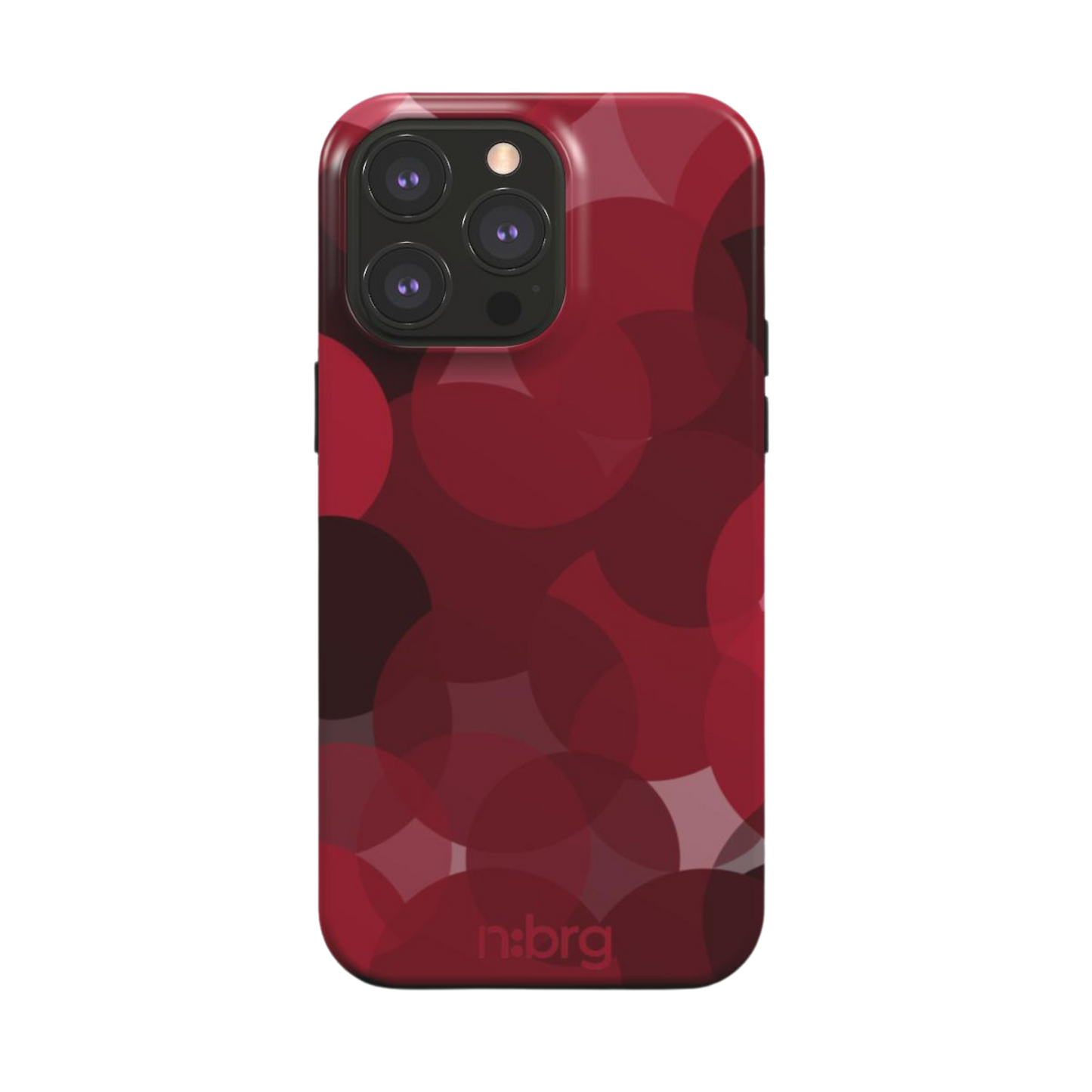 burgundija burbuļi | izturīgais iPhone 15 PRO MAX