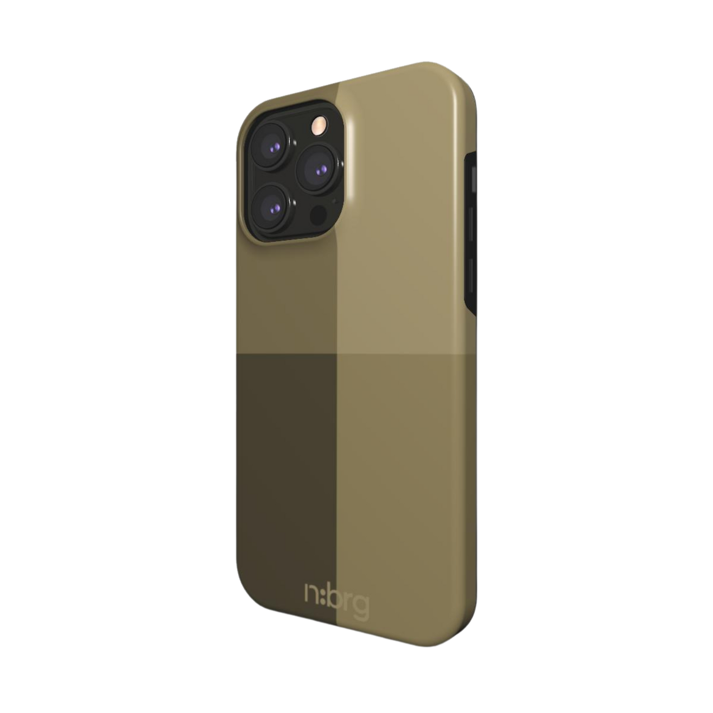 khaki blocks | double layer phone cover