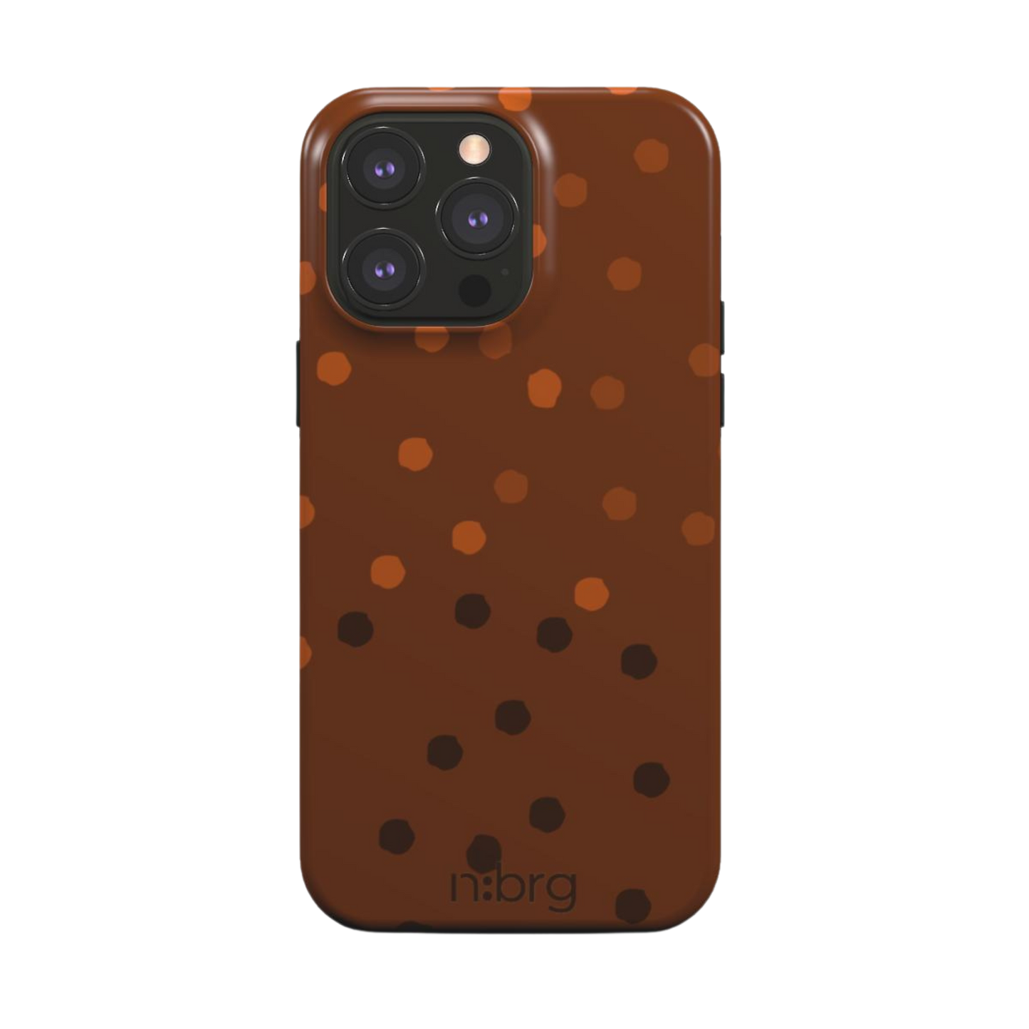 orange dots | double layer phone case