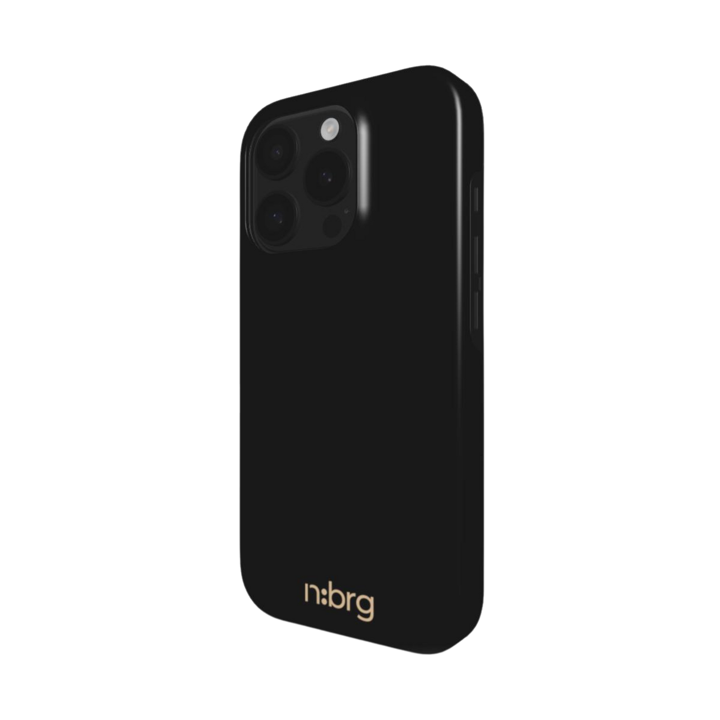 black | double layer phone cover