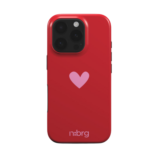 pink heart | phone case