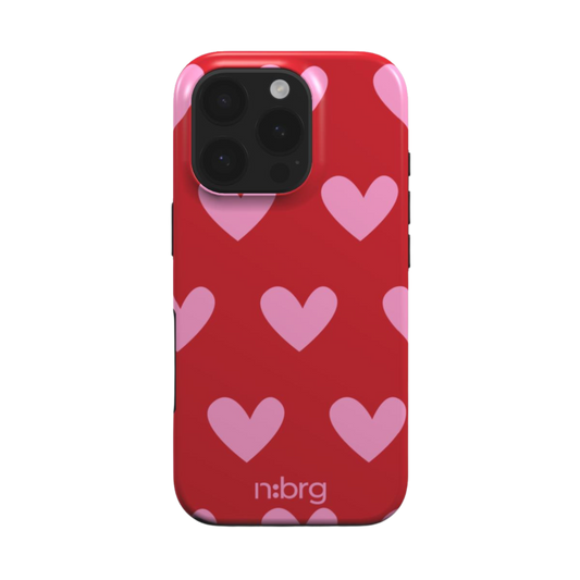 pink hearts | phone case