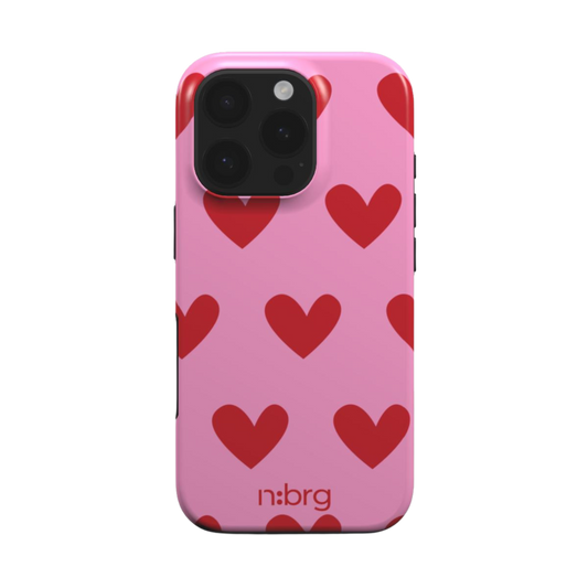 red hearts | phone case