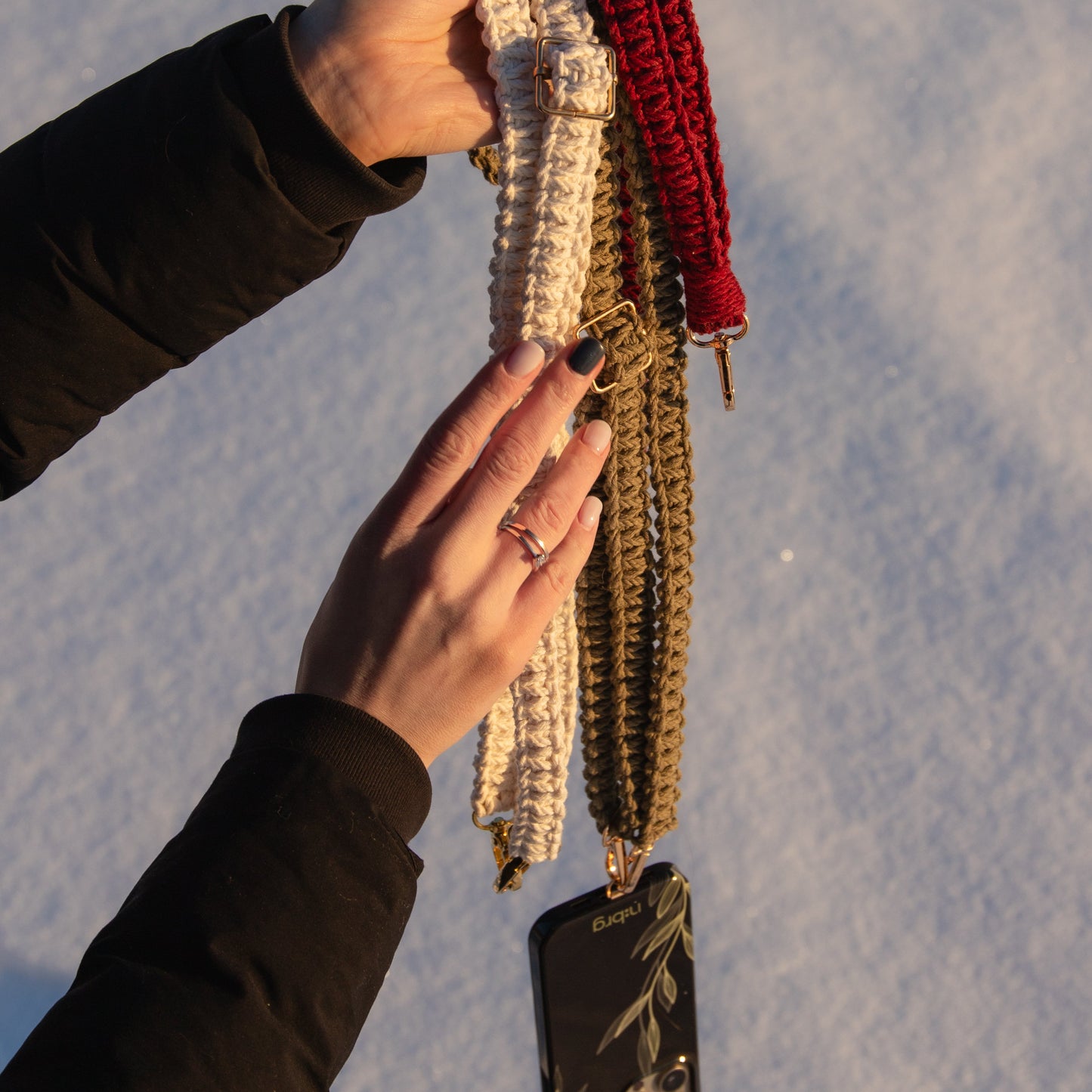 Mezglota crossbody telefona siksniņa