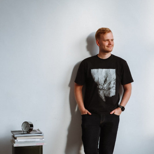 Ērglis | Oversized Kokvilnas t-krekls