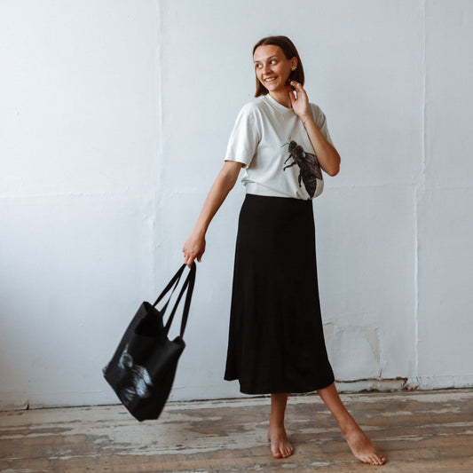 Bitīte | Oversized Kokvilnas t-krekls
