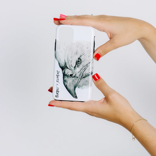 Ērglis | apple telefona dubultslāņu vāciņš