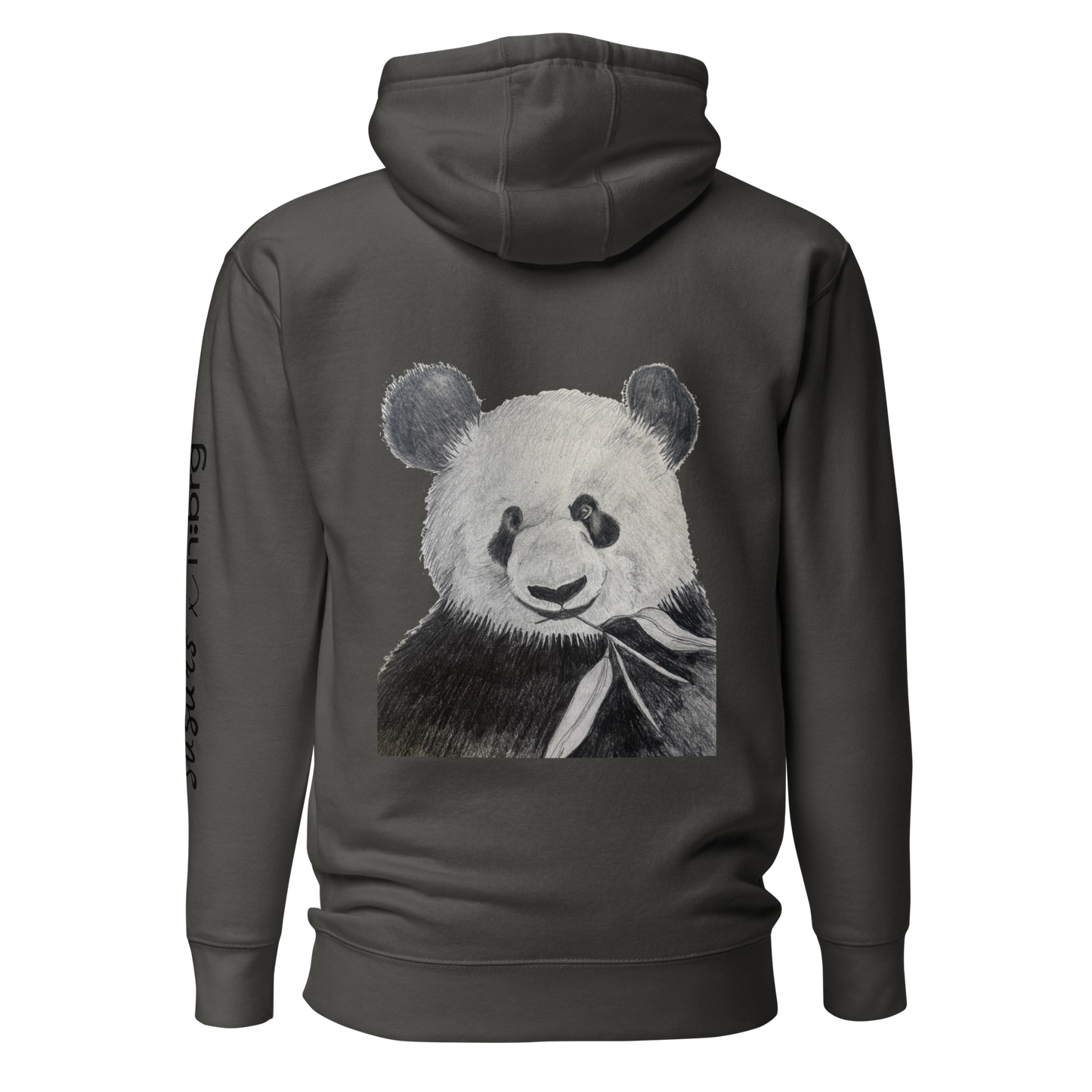 Panda | Unisex Premium džemperis ar kapuci