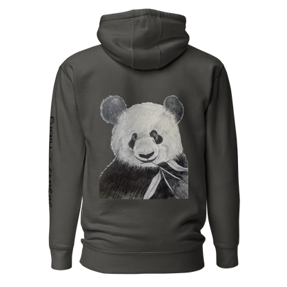 Panda | Unisex Premium džemperis ar kapuci