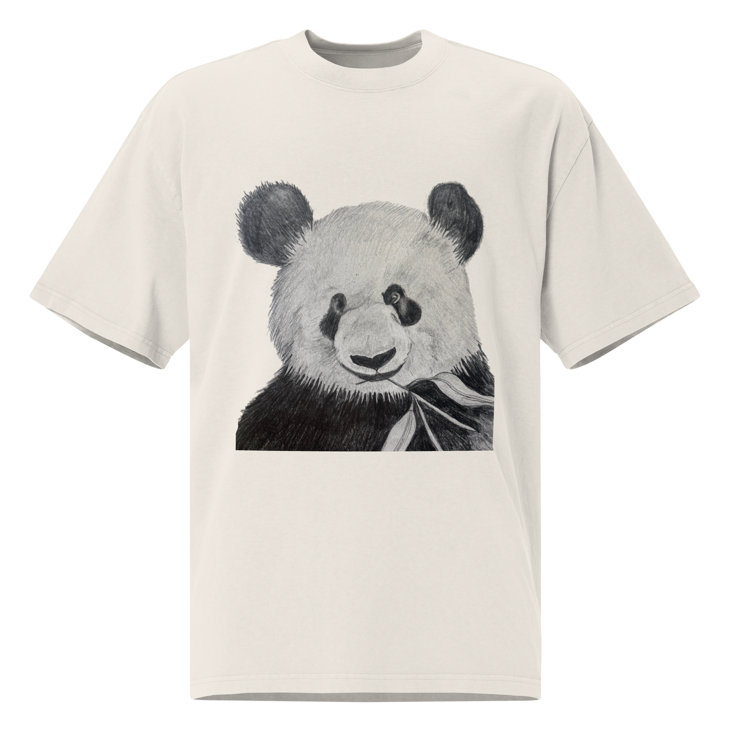Panda | Oversized Kokvilnas t-krekls