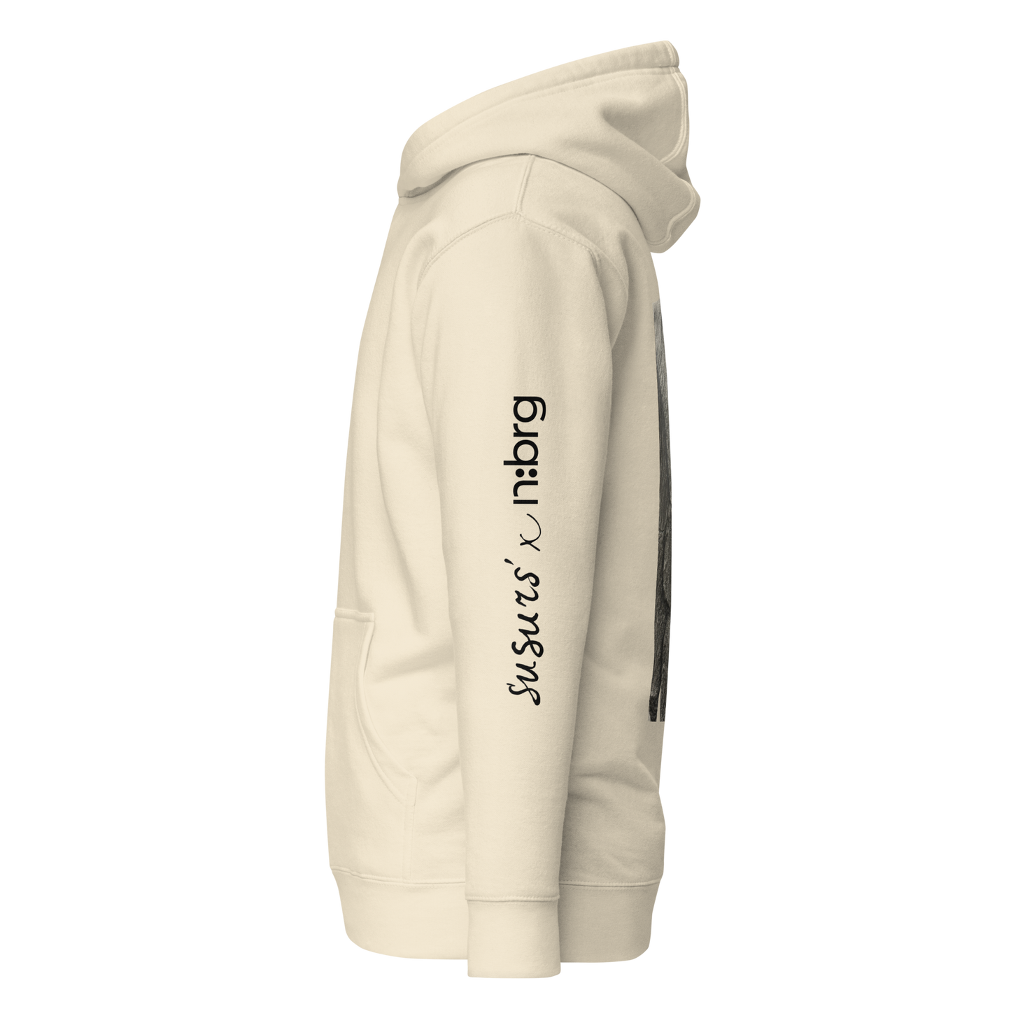 Ziloņi | Unisex Premium džemperis ar kapuci