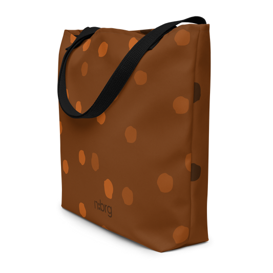 orange dots | tote