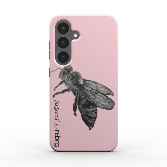 Pink bee | android phone protective case