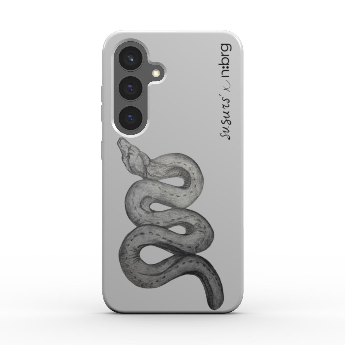 Čūska balta | android telefona aizsargvāciņš