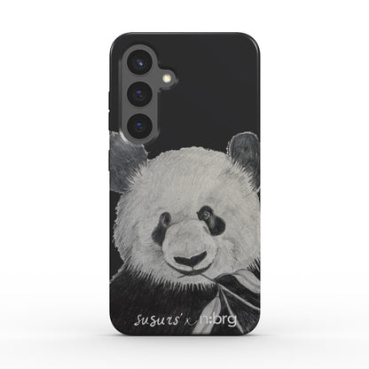 Panda tumša | android telefona aizsargvāciņš