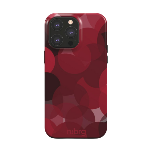 burgundy bubbles | tough case