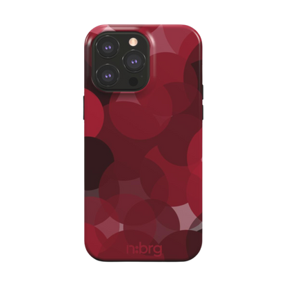 burgundija burbuļi | izturīgais iPhone 15 PRO MAX